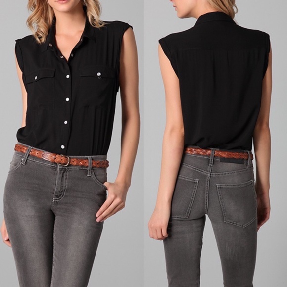 Cheap Monday Calexia Shirt in Black - Picture 1 of 2